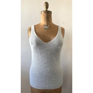 Madewell Monterey Crochet Sweater Tank L